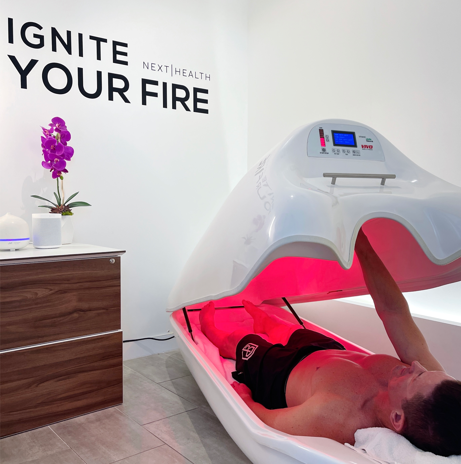 Infrared Light Sauna Therapy