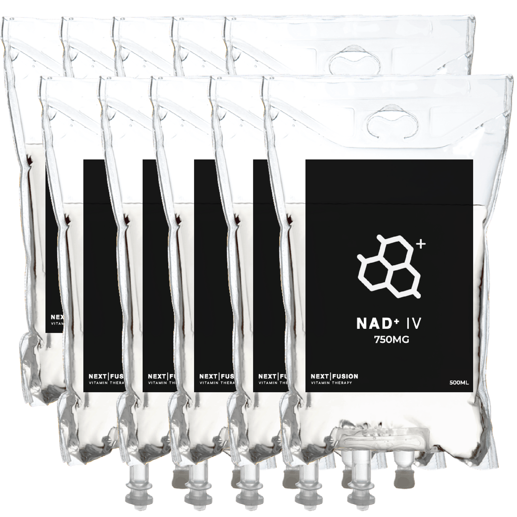 SAVE 30%: 10-Pack of NAD+ IV Therapy Drip 750mg