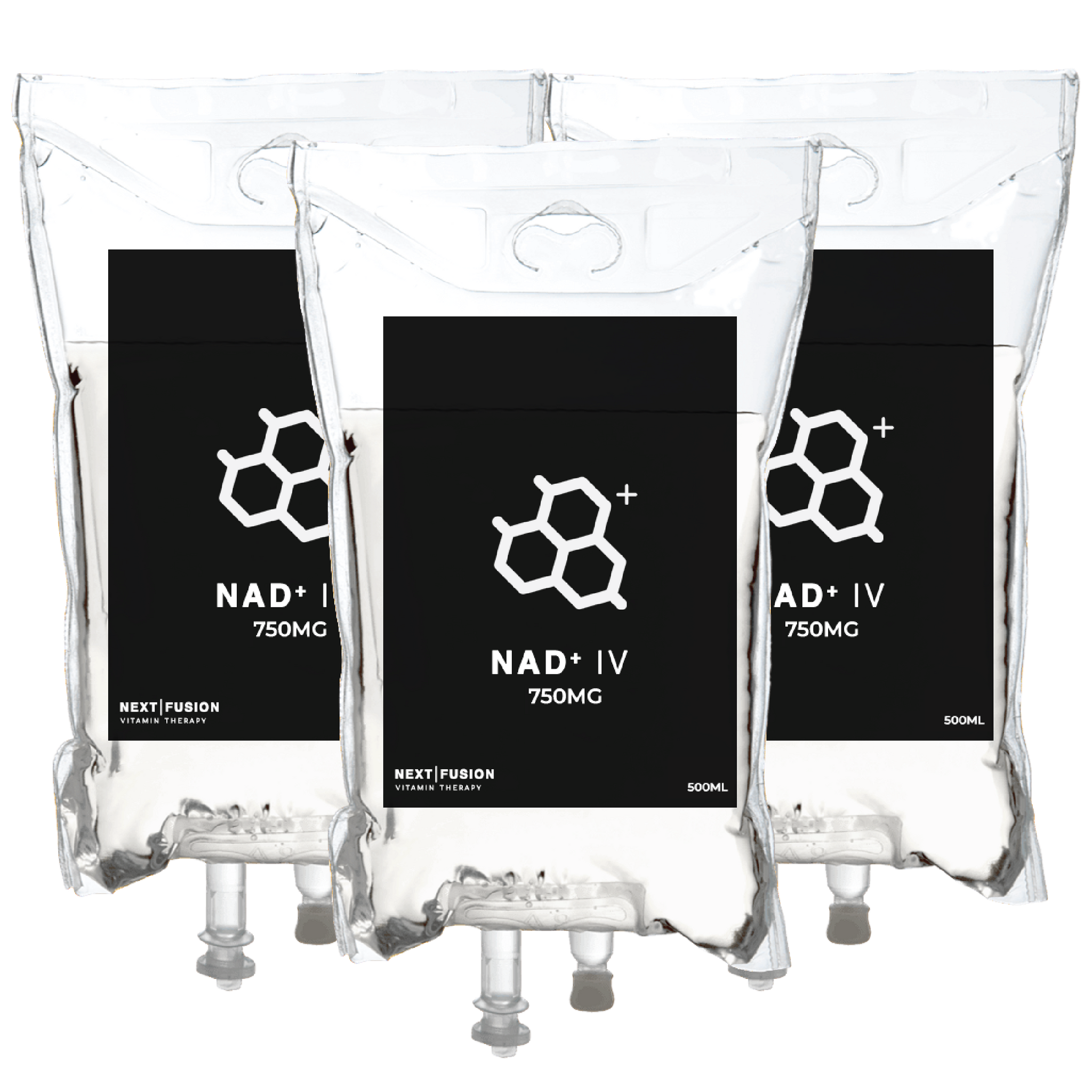 3-Pack of NAD+ IV Therapy 750mg